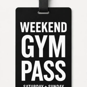 Weekend Private Gym Pass