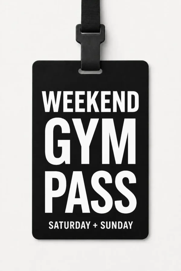 Weekend Private Gym Pass